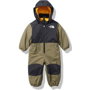 スノーワンピース Snow Onepiece NSJ61910 バーントオリーブ(BG) 100cm [スキーウェア ワンピース キッズ]