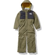 ウォータープルーフワンピース WP Onepiece NSJ62005 バーントオリーブ(BG) 110cm [スキーウェア 上下セット ジュニア]
