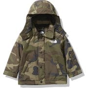 ノベルティーウィンターコーチジャケット B Novelty Winter Coach Jacket NSB62009 ウッドランド3(WE) 90cm [アウトドア ジャケット キッズ]
