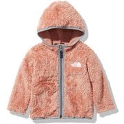 シェルパフリースフーディー B Sherpa Fleece Hoodie NAB72047 ピンククレイ(PC) 90 [アウトドア トップス キッズ]