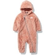 シェルパフリーススーツ B Sherpa Fleece Suit NAB72049 ピンククレイ BMサイズ [アウトドア トップス キッズ]