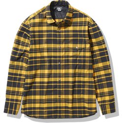 ノースフェイス ロングスリーブストレッチフランネルシャツ THE