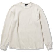 ロングスリーブウォームワッフルクルー L/S Warm Waffle Crew NT62032 ビンテージホワイト(VW) Lサイズ [アウトドア カットソー メンズ]