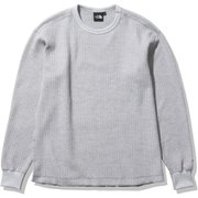 ロングスリーブウォームワッフルクルー L/S Warm Waffle Crew NT62032 ミックスグレー(Z) XLサイズ [アウトドア カットソー メンズ]