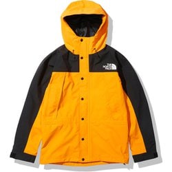 【超美品】ノースフェイス　マウンテンライトジャケット  サミットゴールドSサイズオレンジ×ブラック