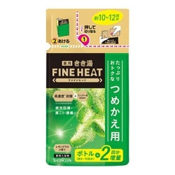 きき湯 ファインヒート レモングラスの香り つめかえ用 500g
