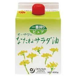 オーサワのなたねサラダ油（紙パック） 600g