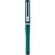 PENFORT TACCIA Facet(ファセット)万年筆 クリアグリーン M 中字 TPF-001-CG-M