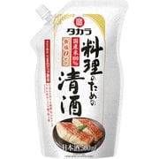タカラ料理のための清酒 13度～14度 500mlエコパウチ [日本酒]