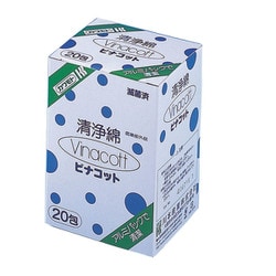 033-622000-00（20ホウ） [ビナコット（洗浄綿） 20包]