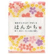 泉州さらさらガーゼ ハンカチ 桜絞り TGH-462