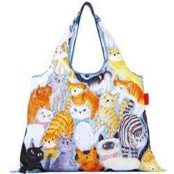 エコバッグ ねこちゃん、ねこちゃん DJQ-12919-PO