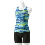 ロックフェイスセパレーツ Rock Face Separates SFW22065 ブルー(BL) Mサイズ [フィットネスセパレート水着 レディース]