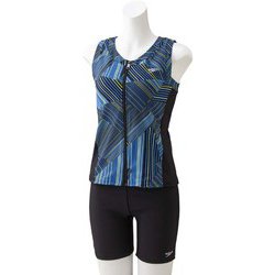 【未使用タグ付き】Speedo ストライプ　セパレート　水着 Lサイズ 000000009604_jHlCekn.jpg