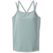 ダンスキン アロンジェキャミソール DANSKIN ALLONGE CAMISOLE シーグラス(GS) Mサイズ [フィットネス ヨガ カップ付きシャツ レディース]