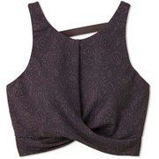 テックジャカードミドルトップ TECH JACQUARD MIDDLE TOP DC10304 サーフレーズン(SS) Mサイズ [フィットネス トップス レディース]