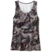 アロンジェプリントタンク ALLONGE PRINT TANK DC10310P アッシュグレー(AG) Mサイズ [フィットネス ヨガ カップ付きシャツ レディース]