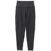 テックジャカードレギンス TECH JACQUARD LEGGINGS DC20300 ウォッシュブラック(WK) Mサイズ [スポーツウェア レギンス レディース]