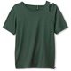 ドライミックスカットアウトティー DRYMIX CUTOUT TEE DC50309 ビリジアン(VJ) Lサイズ [フィットネス トップス レディース]