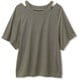 ドライミックスビッグティー DRYMIX BIG TEE DC50310 アッシュグレー(AG) Lサイズ [フィットネス トップス レディース]