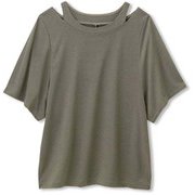 ドライミックスビッグティー DRYMIX BIG TEE DC50310 アッシュグレー(AG) Lサイズ [フィットネス トップス レディース]