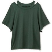 ドライミックスビッグティー DRYMIX BIG TEE DC50310 ビリジアン(VJ) Lサイズ [フィットネス トップス レディース]