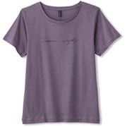 プリントティー PRINT TEE  DC70306 オータムパープル(AU) Mサイズ [フィットネス トップス レディース]