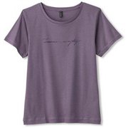 プリントティー PRINT TEE  DC70306 オータムパープル(AU) Lサイズ [フィットネス トップス レディース]