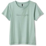 プリントティー PRINT TEE  DC70306 ホライズンブルー(HN) Mサイズ [フィットネス トップス レディース]