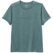ヘザーロゴティー HEATHER LOGO TEE DC70302 ティールグリーン(TG) Lサイズ [フィットネス トップス レディース]
