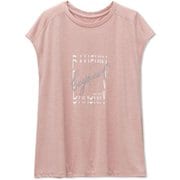 ヘザーグラフィックフレンチ HEATHER GRAPHIC FRENCH DC70303 アイスピンク(IC) Lサイズ [フィットネス トップス レディース]