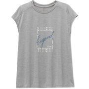 ヘザーグラフィックフレンチ HEATHER GRAPHIC FRENCH DC70303 ミックスグレー(Z) Lサイズ [フィットネス トップス レディース]
