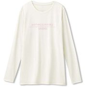 ヘザーロングスリーブティー HEATHER L/S TEE DC70315 オフホワイト(OW) Mサイズ [フィットネス トップス レディース]