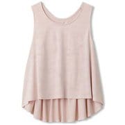 パネルジャカードギャザータンク PANEL JACQUARD GATHER TANK DC70350 アイスピンク(IC) Lサイズ [フィットネス トップス レディース]