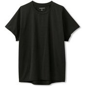 ハイゲージショートスリーブティー HIGH GAUGE S/S TEE DC70308 ブラック(K) Lサイズ [フィットネス トップス レディース]