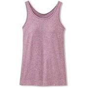 ノンストレスYバックタンク NON STRESS Y-BACK TANK DA10105 ダスキーオーキッド(DU) Mサイズ [フィットネス ヨガ カップ付きシャツ レディース]