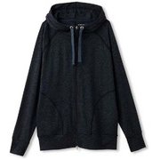 オールデイアクティブフーディー ALL DAY ACTIVE HOODIE DA50107 ブラックネイビー(KN) Lサイズ [フィットネス スウェット・パーカー レディース]