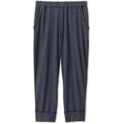 オールデイアクティブクロップドパンツ ALL DAY ACTIVE CROPPED PANTS DA60131 ブラックネイビー(KN) Sサイズ [フィットネス パンツ レディース]