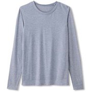 ノンストレスロングスリーブティー NON STRESS L/S TEE DA70104 パープリッシュブルー(PB) Mサイズ [フィットネス ヨガ シャツ レディース]
