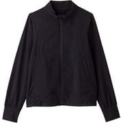 エッセンシャルフィットジャケット ESSENTIAL FIT JACKET DA30360 ブラック(K) Mサイズ [フィットネス ヨガ ジャケット レディース]