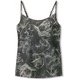 スキニッシュプリントキャミソール SKINISH PRINT CAMISOLE DA10302P ダークチャコール(DC) Sサイズ [フィットネス ヨガ カップ付きシャツ レディース]