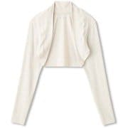 バレエセットシュラッグ BALLET SHRUG  DA50302 ホワイトベージュ(HI) Mサイズ [フィットネス シャツ レディース]