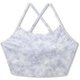 スキニッシュプリントブラ SKINISH PRINT BRA DA10930P アンディーブフラワー(EF) Mサイズ [スポーツブラ]