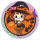 アイドルマスター ミリオンライブ！ テーマ缶バッジ ハロウィン 秋月律子 [キャラクターグッズ]