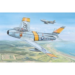 81808 1/18 エアクラフト シリーズ アメリカ空軍 F-86 セイバー [組立式プラスチックモデル 1/18スケール]