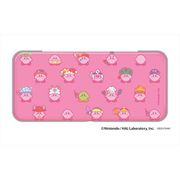 星のカービィ KIRBY MUTEKI！SUTEKI！CLOSET スクエア缶ケース ピンク [キャラクターグッズ]