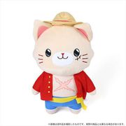 ONE PIECE with CAT アイマスク付き ぬいぐるみ BIGサイズ ルフィ [キャラクターグッズ]