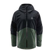 スクータ ジャケット Skuta Jacket Men 604670 4JA_TRUE BLACK/FJELL GREEN Lサイズ [アウトドア ジャケット メンズ]