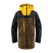 ヴァッシ ゴアテックス プロ ジャケット Vassi GTX Pro Jacket Men 604688 4LM Teak Brown/Pumpkin Yellow Mサイズ [スキーウェア ジャケット メンズ]