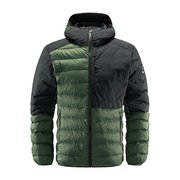 ダラ ミミック フード Dala Mimic Hood Men 604635 4HT_FJELL GREEN/TRUE BLACK Lサイズ [アウトドア ジャケット メンズ]